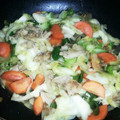 Pアゲ子's cooksnap of when they made 中華風★野菜炒め.