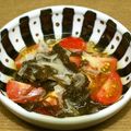 meg115's cooksnap of when they made 和えるだけ★玉ねぎトマトのもずく酢サラダ.