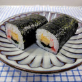 在宅勤務のおじさん's cooksnap of when they made 和食の定番！太巻き寿司♪今日は節分恵方巻.