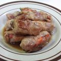 ねこパピュ's cooksnap of when they made 照り焼き味♪3色野菜ロール.