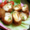 築☆空 ＭaMa's cooksnap of when they made 激旨‼♡豚キムチーズ揚げ♡.