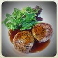 TomoBr's cooksnap of when they made あんかけ豆腐ひじきハンバーグ.