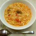 asasazusa 's cooksnap of when they made 簡単！余りご飯でトマトリゾット.