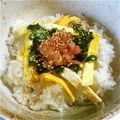 Mike929's cooksnap of when they made ランチに♪簡単◎明太子ごはん.