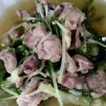 elingo's cooksnap of when they made 水菜と豚肉のハリハリ煮.