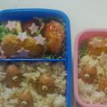 ☆TSKM☆'s cooksnap of when they made リトルもぐらさんべんと。＊キャラ弁＊.