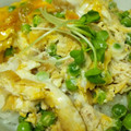 じんとっと's cooksnap of when they made ウスイエンドウの卵とじ丼.