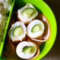 ☆テルエ☆'s cooksnap of when they made ★簡単お弁当1品★ちくわきゅうり.