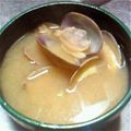 たんたん　's cooksnap of when they made あさりバター味噌汁♪.