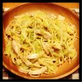 珍獣あしゅ～'s cooksnap of when they made キャベツと鶏のパスタ.