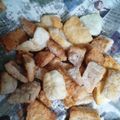 pepipepi's cooksnap of when they made 餅・揚げ油少量でおかき☆油きりバット不要.