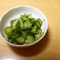 sunyalbany's cooksnap of when they made きゅうりの酢の物.