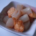 地鶏の町の子's cooksnap of when they made こんにゃくと油揚げのコチュジャン炒め.