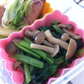 タニカゼ's cooksnap of when they made 祖母の味＊青菜ときのこのお浸し.