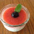 Ochimo's cooksnap of when they made ヨーグルトチーズムース＊いちごのソース.