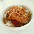 ３２６４'s cooksnap of when they made 便秘解消★納豆茶漬け　.