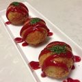 とみ家's cooksnap of when they made 簡単ライスコロッケ.