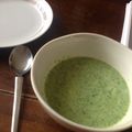 ゆー。？'s cooksnap of when they made ほうれん草とズッキーニのほんわかスープ.