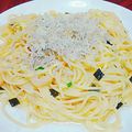 ☆おかちまち☆'s cooksnap of when they made 簡単すぎるっ！和風パスタ＊.