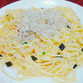 ☆おかちまち☆'s cooksnap of when they made 簡単すぎるっ！和風パスタ＊.