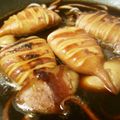 415mistery's cooksnap of when they made ご飯が進む〜★甘辛☆いかのぽっぽ焼き♪.