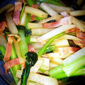 DERER's cooksnap of when they made 大根と小松菜のコンソメ炒め。.