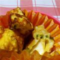 ma___111's cooksnap of when they made ☆お弁当に☆めかぶキムチの卵焼き☆.