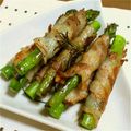 オーシスト's cooksnap of when they made 豚バラ肉のアスパラ巻き.