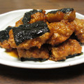 平たい顔族's cooksnap of when they made 蓮根と海苔の甘辛揚げ.