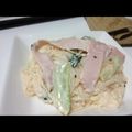 あろえ日和's cooksnap of when they made ✿魚肉ソーセージと小松菜の❀春雨パスタ✿.