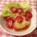 Akeimmy's cooksnap of when they made ＊グレープフルーツとミニトマトのサラダ＊.