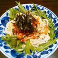 BchiPeRko's cooksnap of when they made 暑い日には☆納豆サラダうどん.