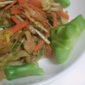 chanjo's cooksnap of when they made **水菜とｷｬﾍﾞﾂの胡麻和え**.