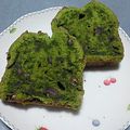 ちゃけラボ's cooksnap of when they made 抹茶とあずきのパウンドケーキ☆.
