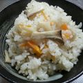 いちごおにぎり's cooksnap of when they made 松茸のお吸い物でキノコ御飯♬.