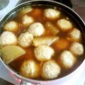 あべ尚's cooksnap of when they made 鶏団子と大根の煮もの.