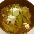 みーラヂ's cooksnap of when they made ベストマッチ☆サバ缶のウド汁.