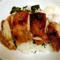 takeno5's cooksnap of when they made 保育園のきじ焼丼.