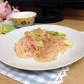 ᕱ⑅ᕱもざみ's cooksnap of when they made あるもの焼きビーフン.
