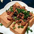 あいすけぽん's cooksnap of when they made 【農家のレシピ】厚揚げの肉味噌乗せ.