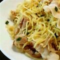 chokobi's cooksnap of when they made 簡単！豚肉とネギのシンプル塩焼きそば.