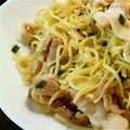 chokobi's cooksnap of when they made 簡単！豚肉とネギのシンプル塩焼きそば.