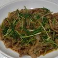 おひさまふわり's cooksnap of when they made 豚肉と水菜の甘辛炒め☆.