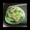 09mik's cooksnap of when they made お弁当のすき間に　絹さやの胡麻和え.