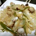 ラァ２'s cooksnap of when they made ペペロンチーノ風☆野菜もりもりパスタ♡.
