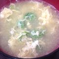 やぎえ's cooksnap of when they made こごみのお味噌汁.