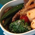 ぶ〜こ♡'s cooksnap of when they made お弁当☆オクラと豚肉のウェイパー炒め.