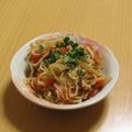 もんしゅしゅ's cooksnap of when they made 切り干し大根とカニカマの辛味和え.