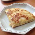 EGUDON's cooksnap of when they made おかずパン風ホットケーキ　.