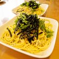 マッハママ's cooksnap of when they made しらすのバター醤油スパゲティー.